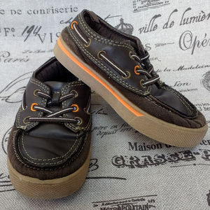 Carters RICHIE Slip-On Brown Baby Toddler Shoes